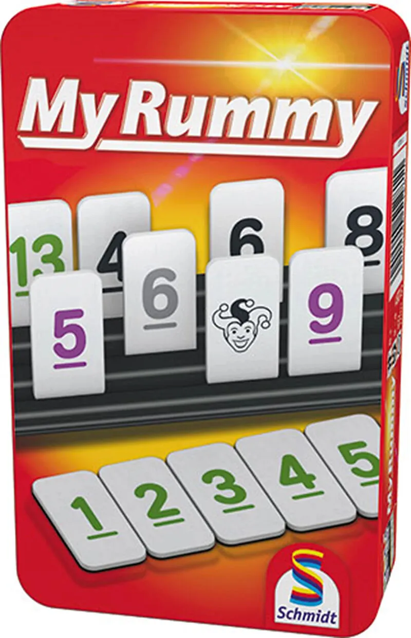 Schmidt Spiele – MyRummy Mitbringspiel in der Metalldose
