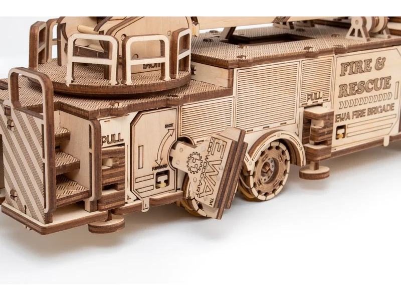 EWA - 3D Feuerwehrauto - Holzbausatz