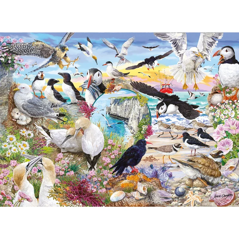 Wings in the Wild, RSPB (4x500pcs)