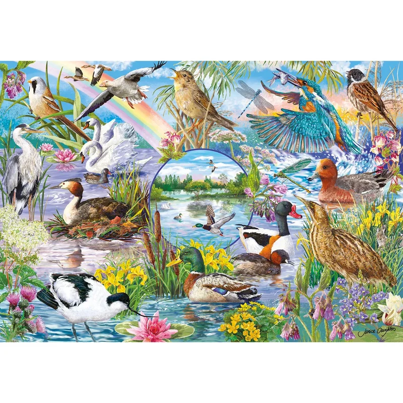 Wings in the Wild, RSPB (4x500pcs)