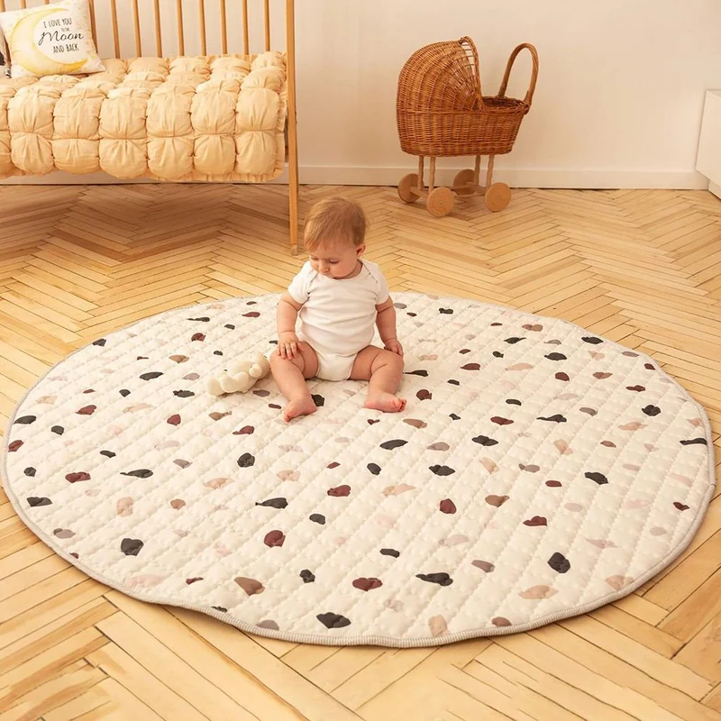 Hakuna Matte Krabbeldecke, Ø 1.5 m, Confetti