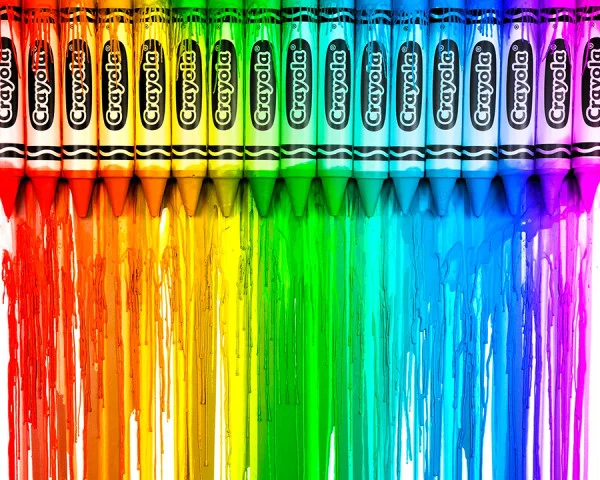 PFG Crayola's Dripping in Color (500pcs) (Usage/Used - PUZZLES FOR GOOD)