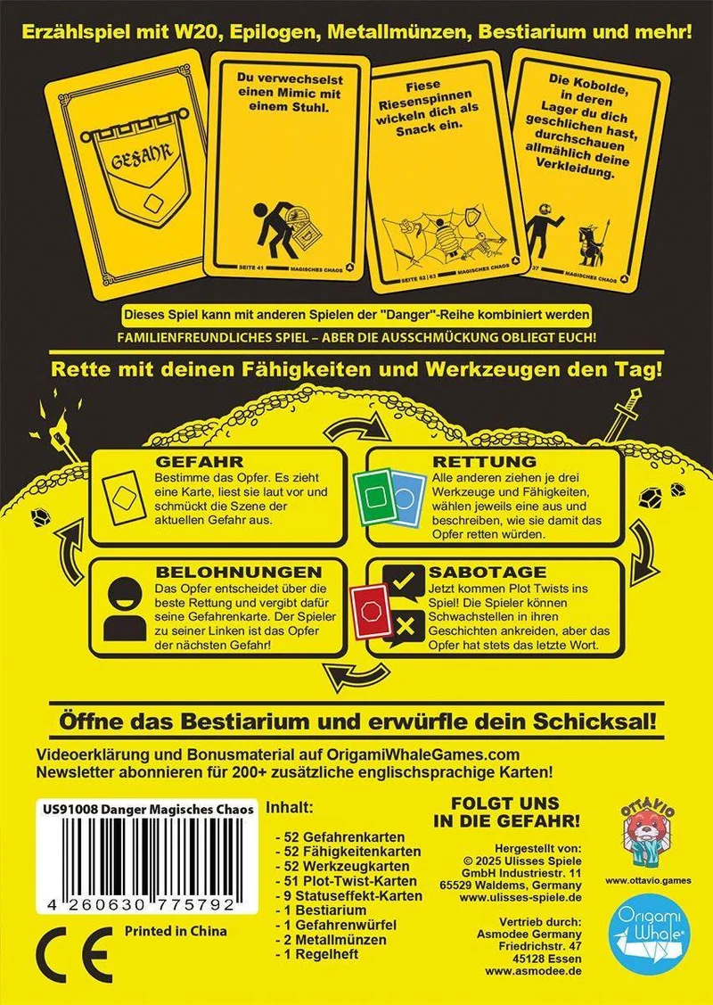 Danger: Magisches Chaos, deutsch