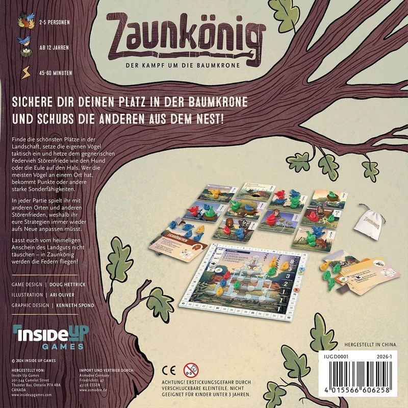 Zaunkönig: Der Kampf um die Baumkrone, deutsch