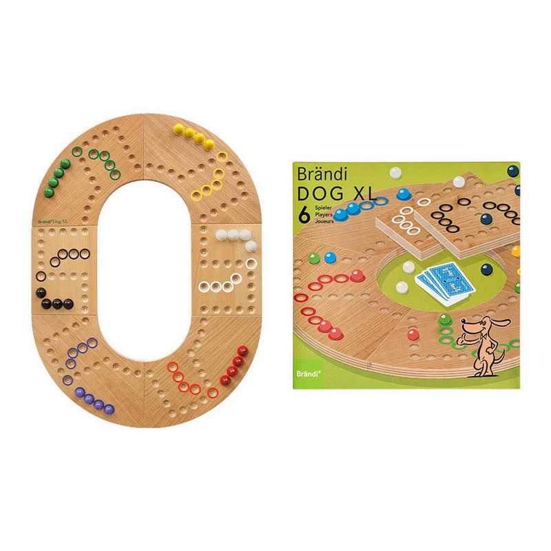 Brändi Dog – XL 6er – Das Kultspiel eine Nummer grösser