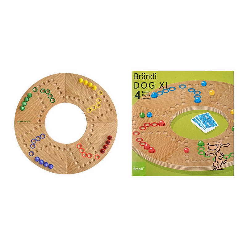 Brändi Dog – XL 4er – Das Kultspiel eine Nummer grösser
