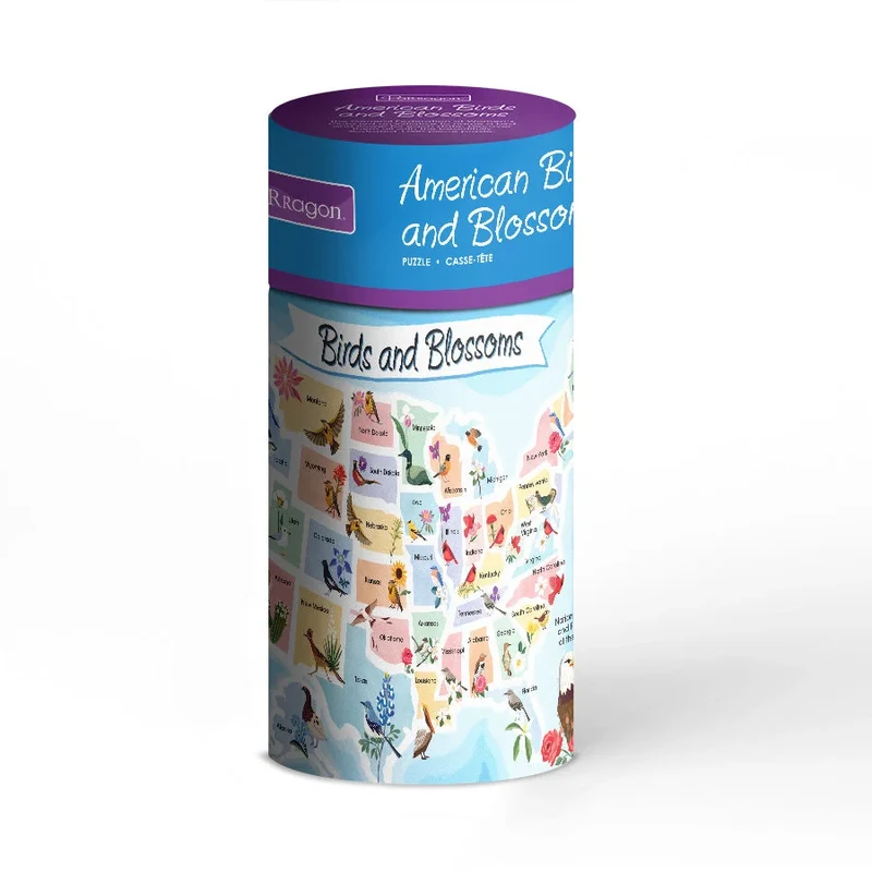American Birds and Blooms (1000pcs)