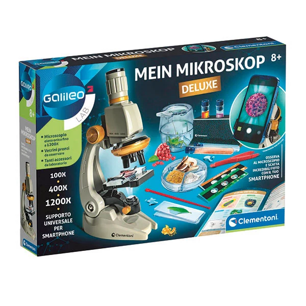 Clementoni Mein Mikroskop Deluxe DE