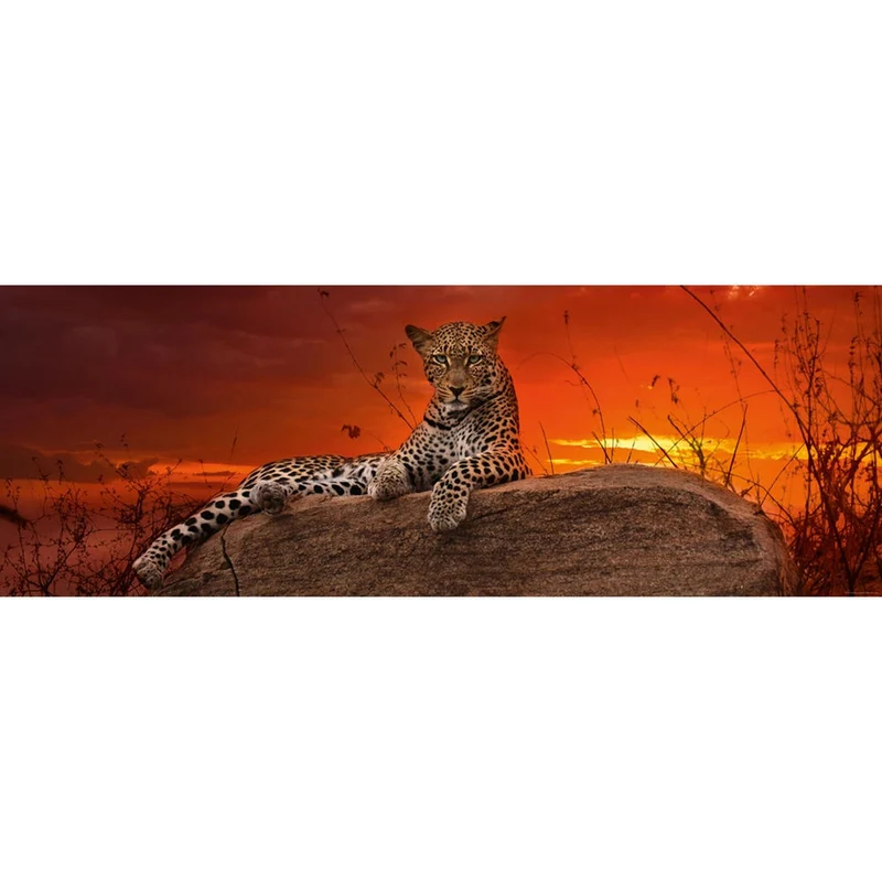 Puzzle Red Dawn - Pano. Puzzle, 2000 Teile