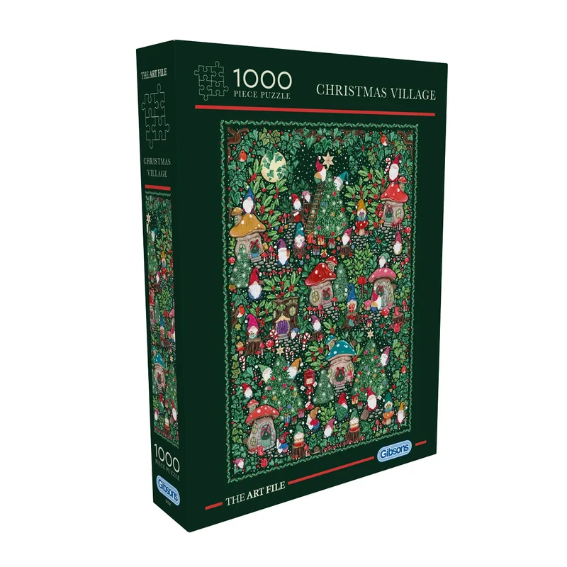 The Art File - Christmas Village (1000pcs)