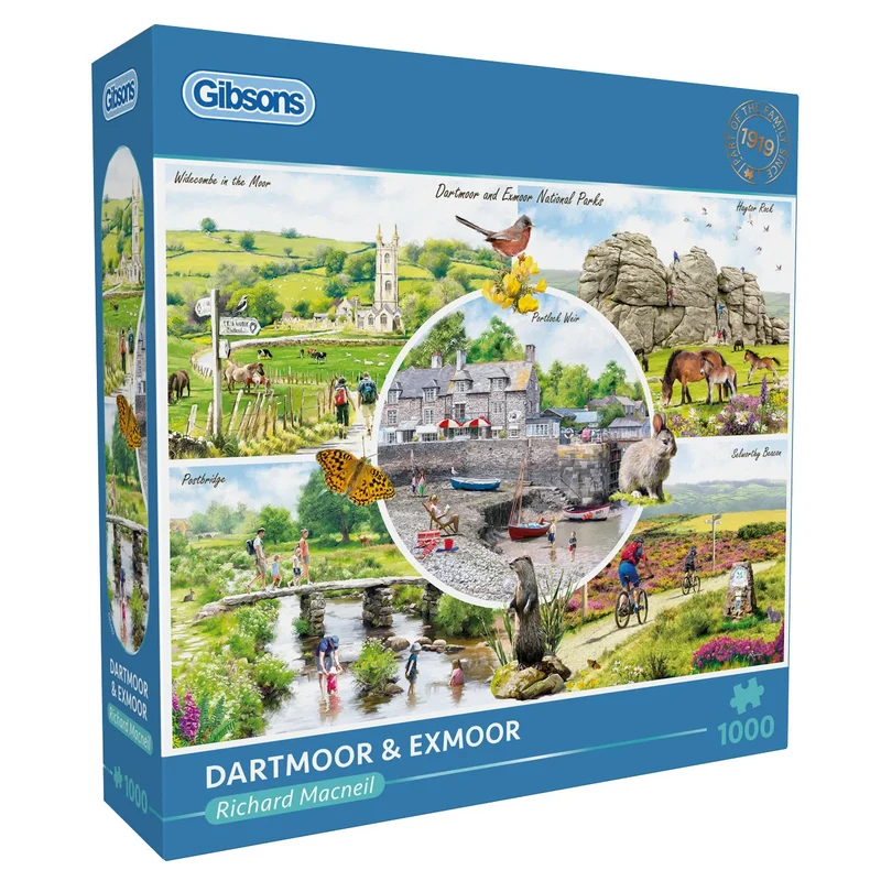 Dartmoor & Exmoor, Richard Macneil (1000pcs)