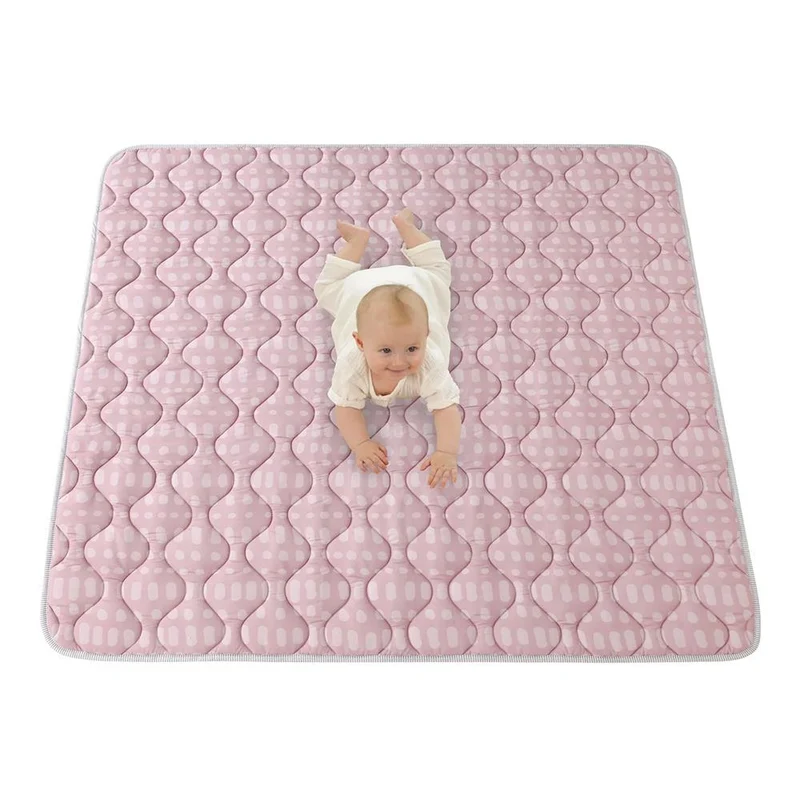 * Hakuna Matte Krabbeldecke, Hygge, 1.27 x 1.27 m, Blush