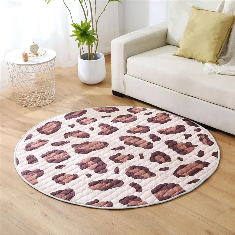 * Hakuna Matte Krabbeldecke, Wild Cat Natural, Ø 1.5 m
