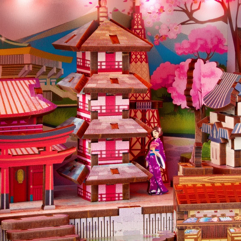 3D CityVision™ - Tokyo (WOOD)