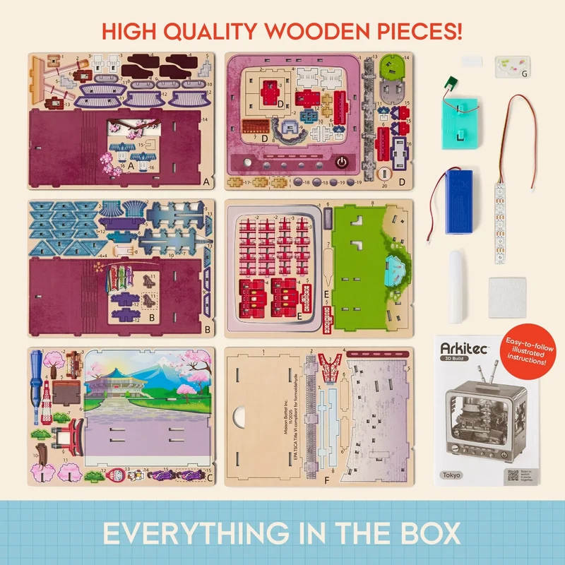 3D CityVision™ - Tokyo (WOOD)