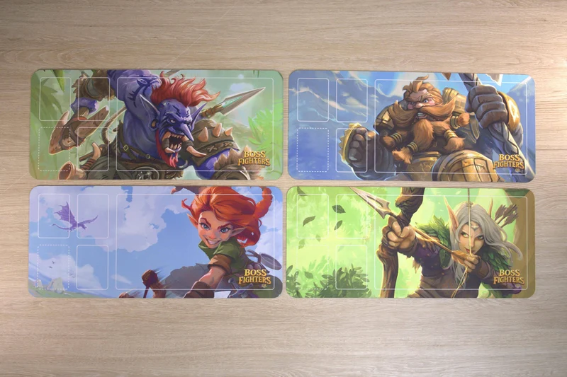 Spielmatten - Boss Fighters QR, deutsch (Erw.)