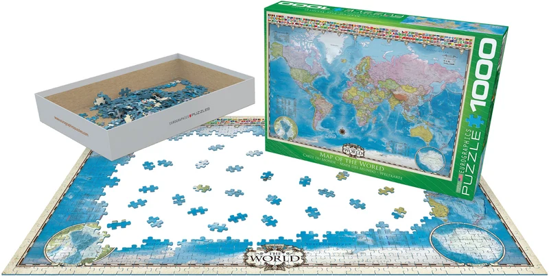 Map of the World (1000pcs)