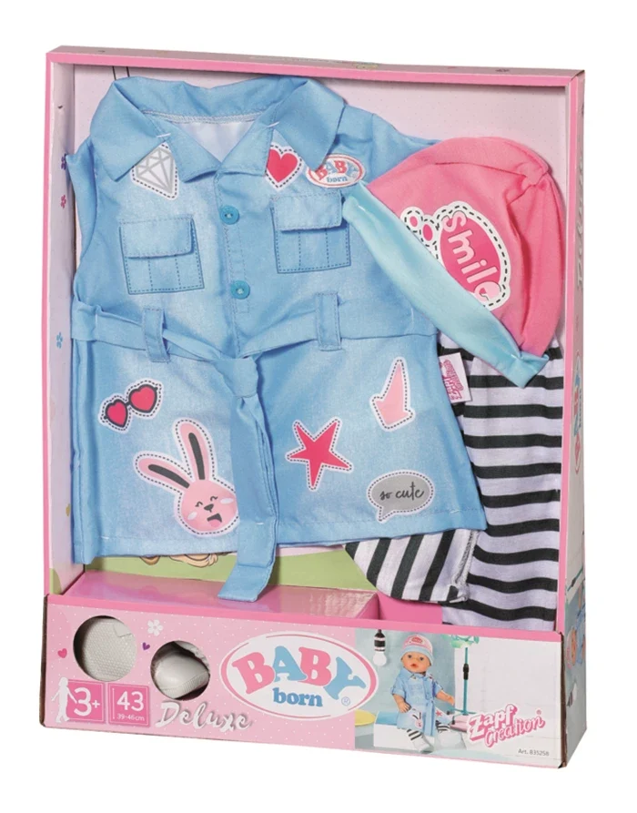 Zapf Création - BABY born - Jeans Kleid Gr. 43