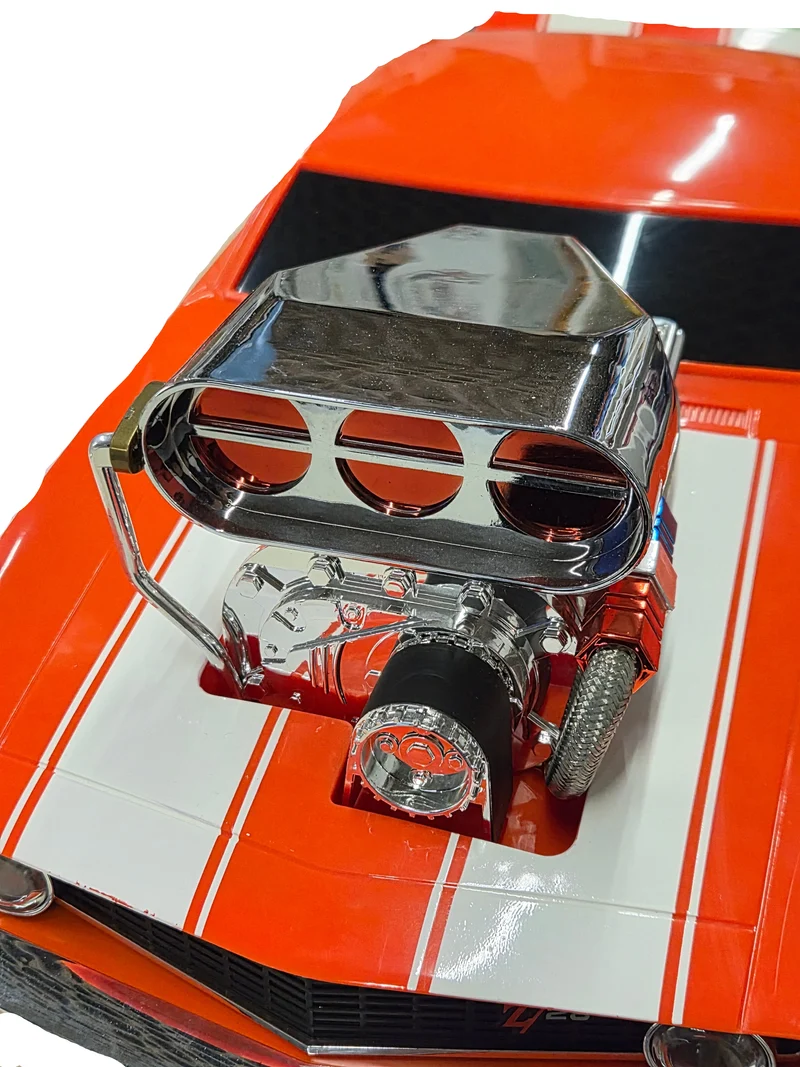 Seltenes, grosses RC-Sammlermodell – Muscle Machines Camaro Z28 1:8
