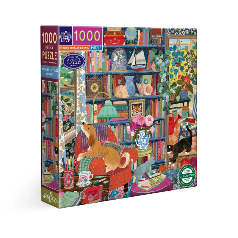 English Cottage Library (1000pcs)