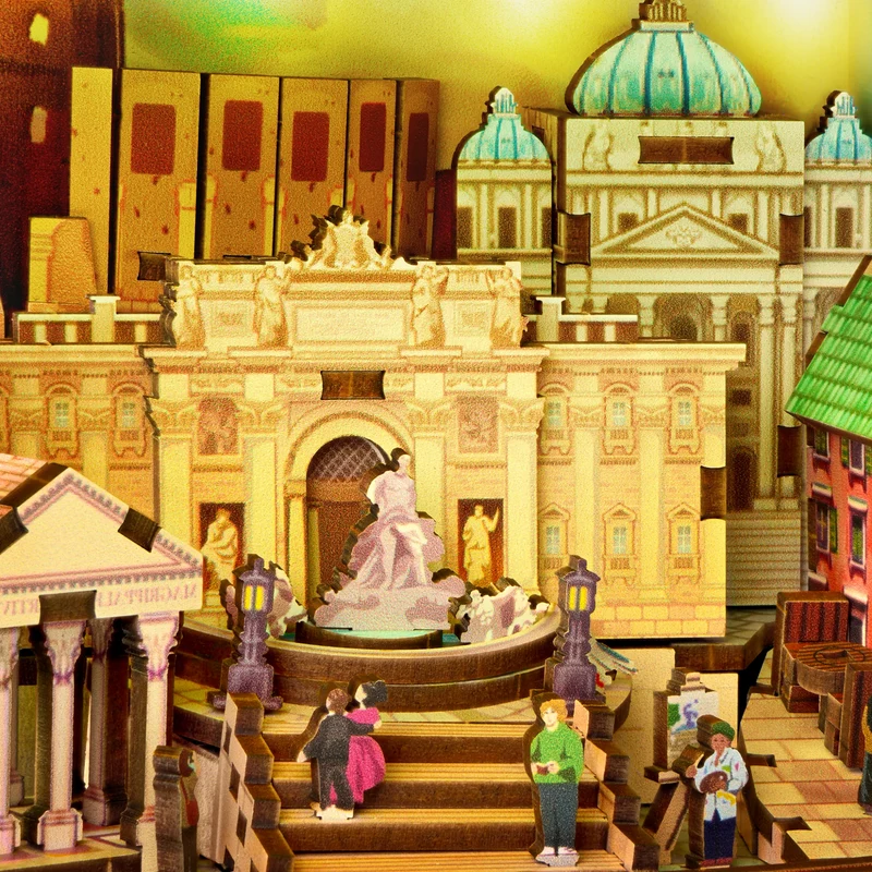 3D CityVision™ - Rome (WOOD)