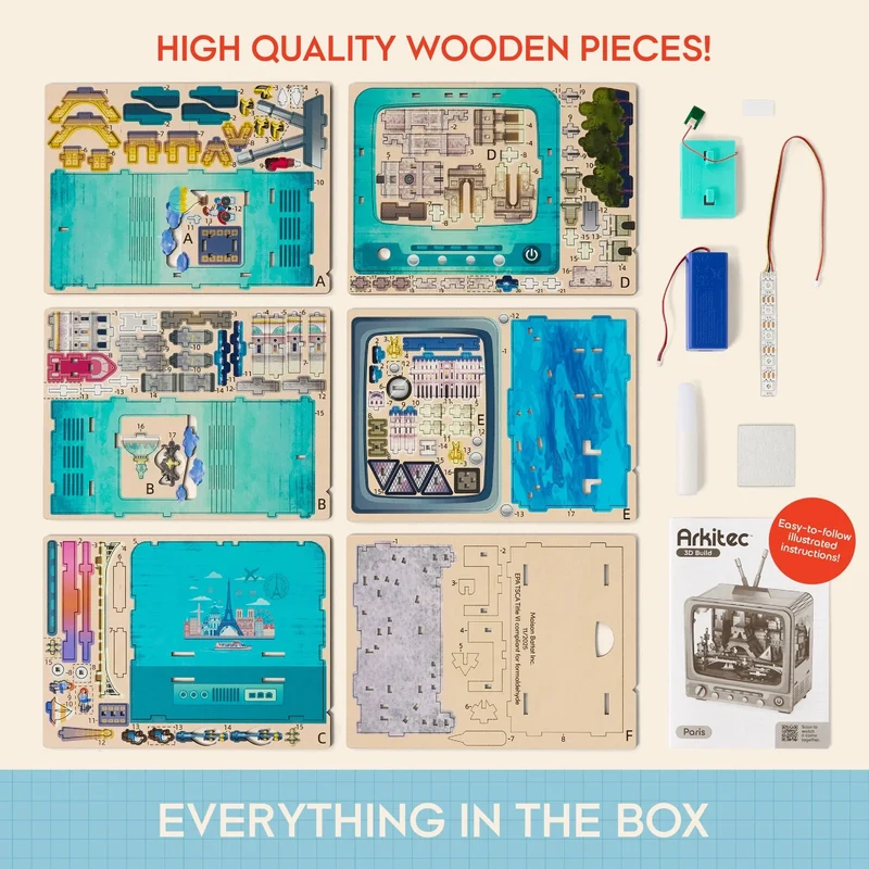 3D CityVision™ - Paris (WOOD)