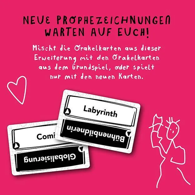Neue Orakelkarten, Neue Krakelstifte - Krakel-Orakel, deutsch (Erw.)