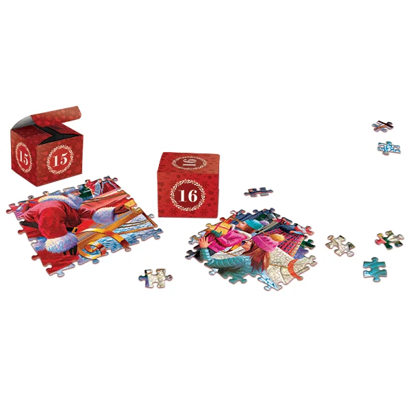 DMG Advent Calendar - Christmas Comes to Town, Vic McLindon (1008pcs) (DAMAGED BOX)