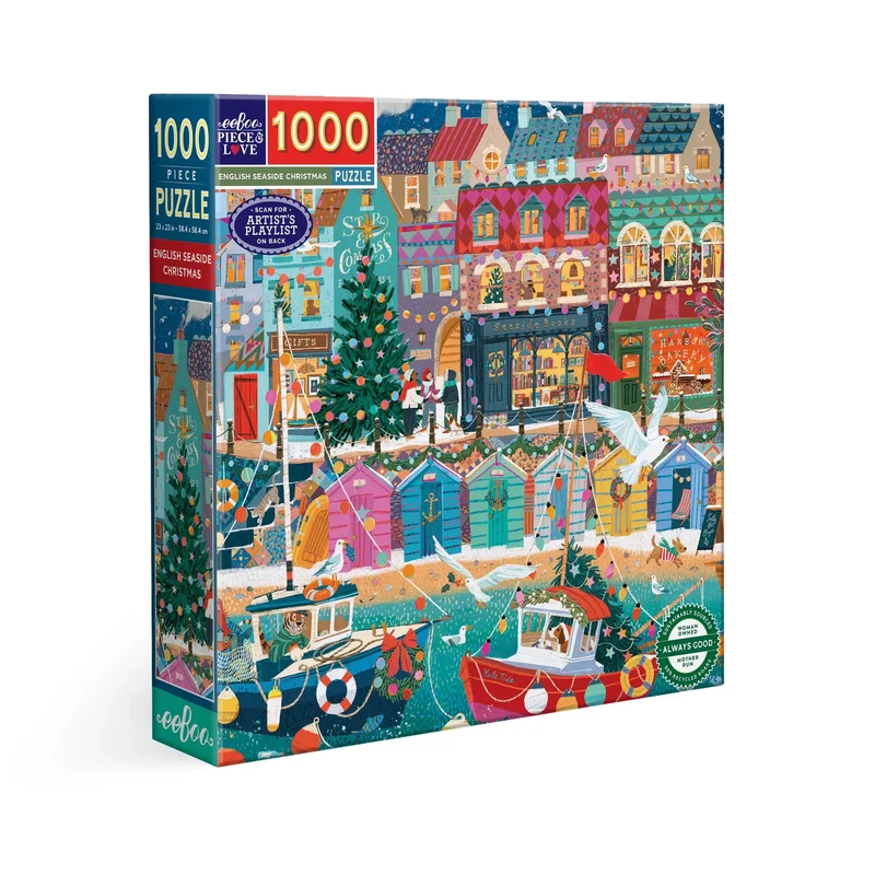 English Seaside Christmas (1000pcs)