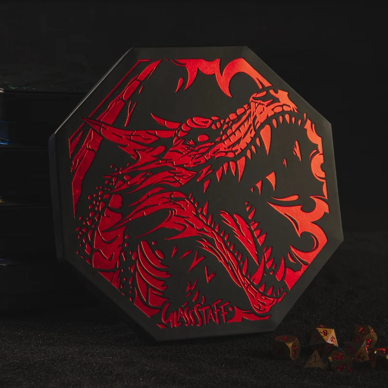 Critstones Dice Arena, red, sprachunabhängig