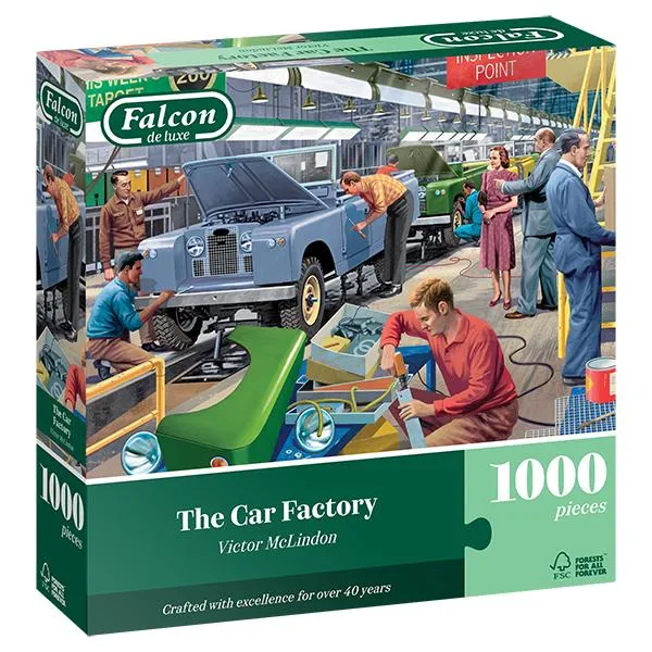 The Car Factory, Victor McLindon (1000pcs)