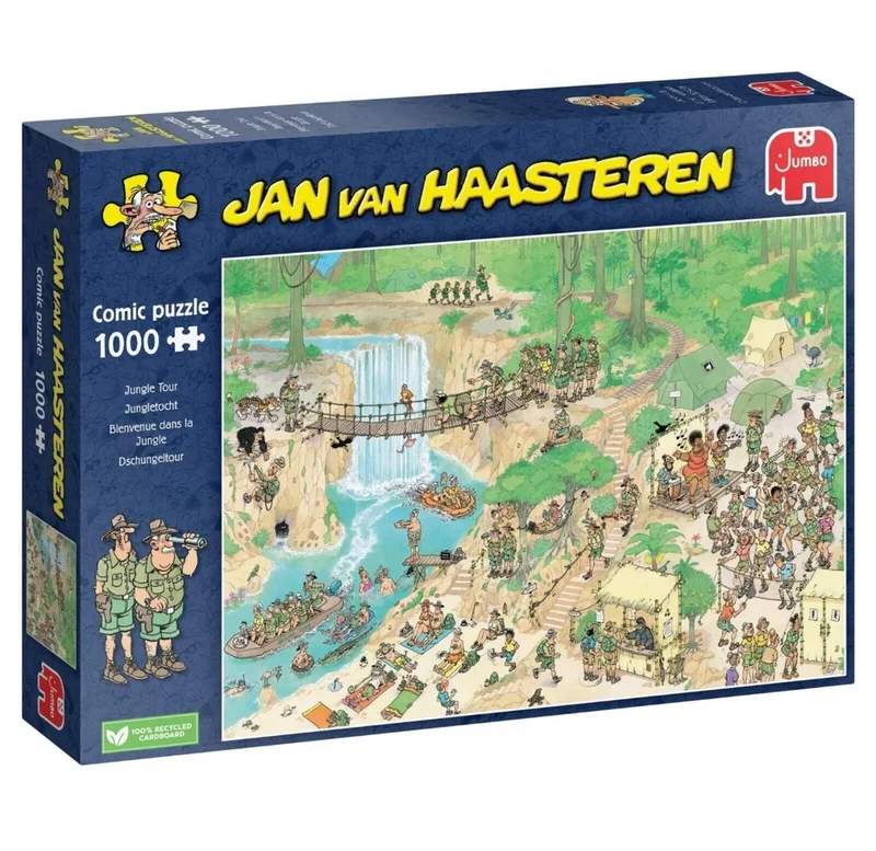 PFG Jungle Tour, JVH (1000pcs) (Usage/Used - PUZZLES FOR GOOD)