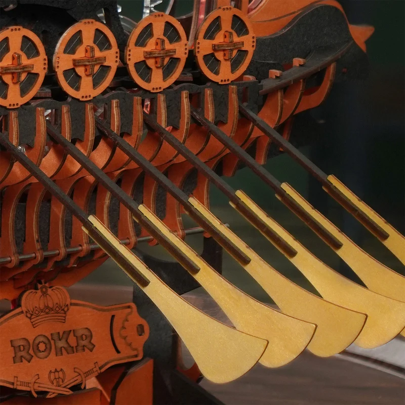 Robotime Viking Dragon Ship LK802