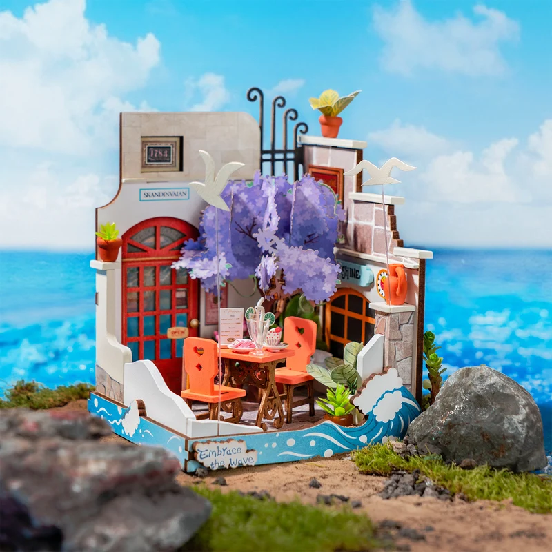 Robotime Sea Holiday Restaurant DS039