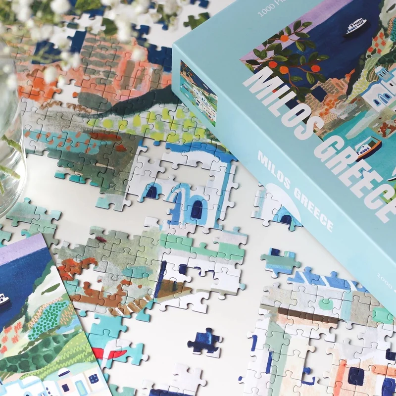 Puzzle 1000 Teile | Milos Greece