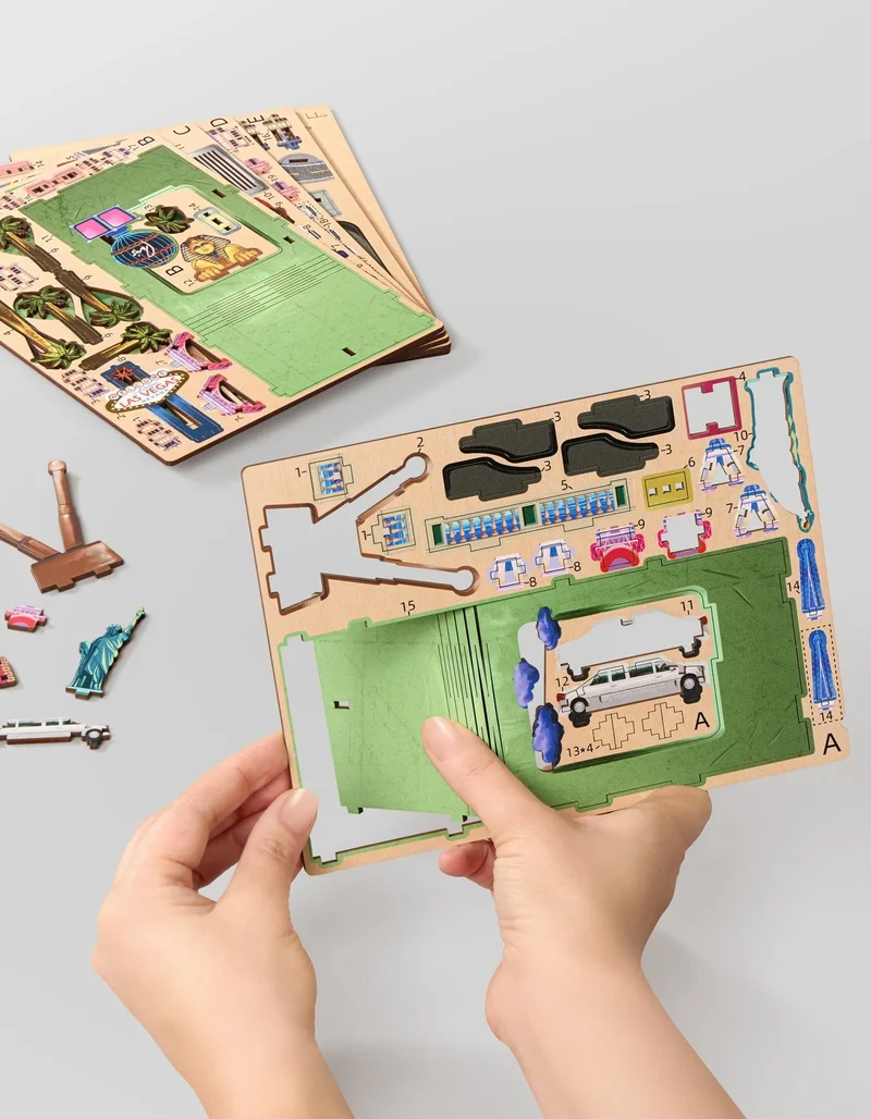 3D CityVision™ - Las Vegas (WOOD)