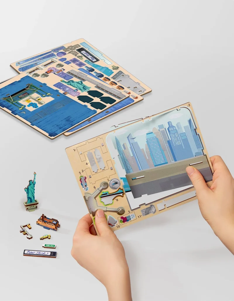 3D CityVision™ - New York (WOOD)