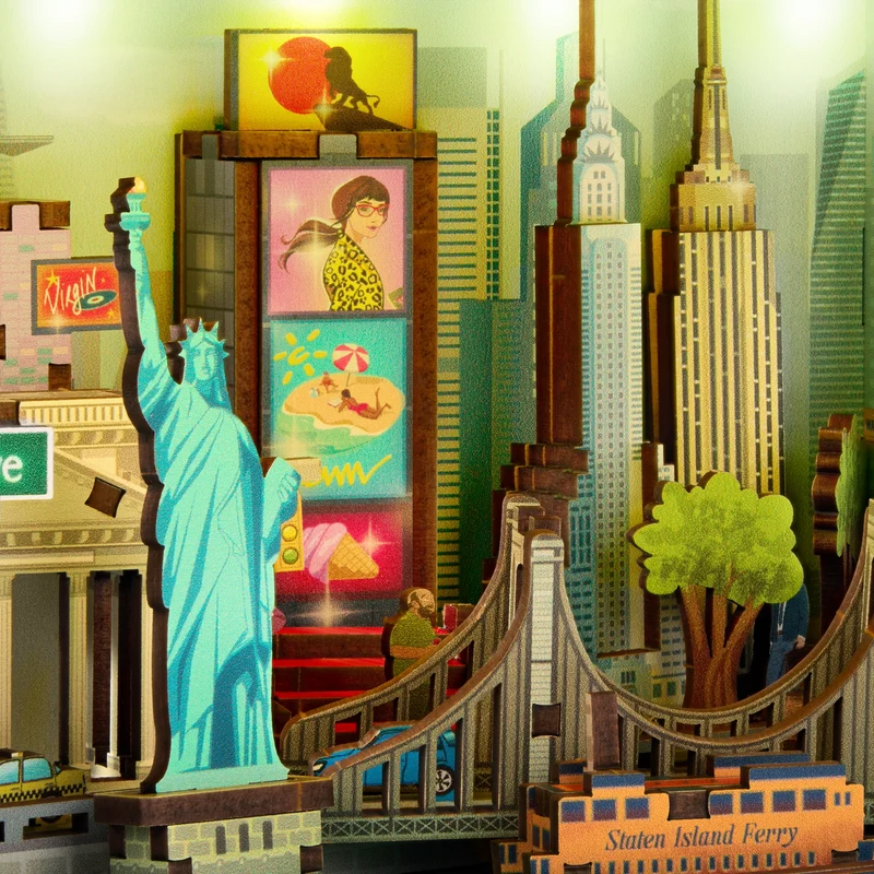 3D CityVision™ - New York (WOOD)