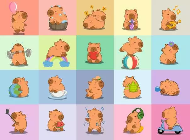 Ravensburger Capybara (100 XXL)