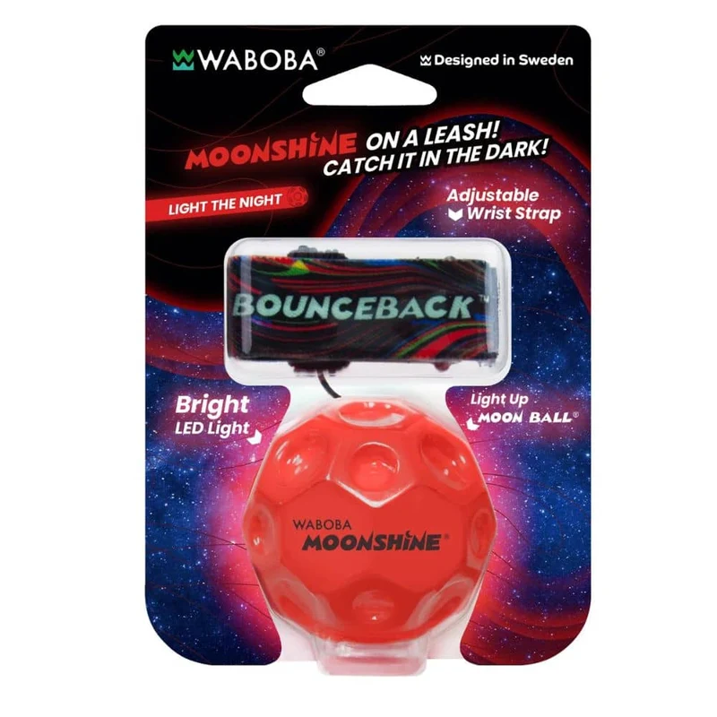 Moonshine Bounceback – Leuchtender Sprungball mit LED-Effekt