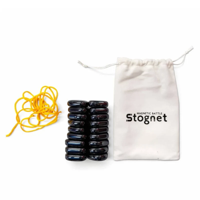Geschicklichkeitsspiel mit magnetischen Steinen Stognet+