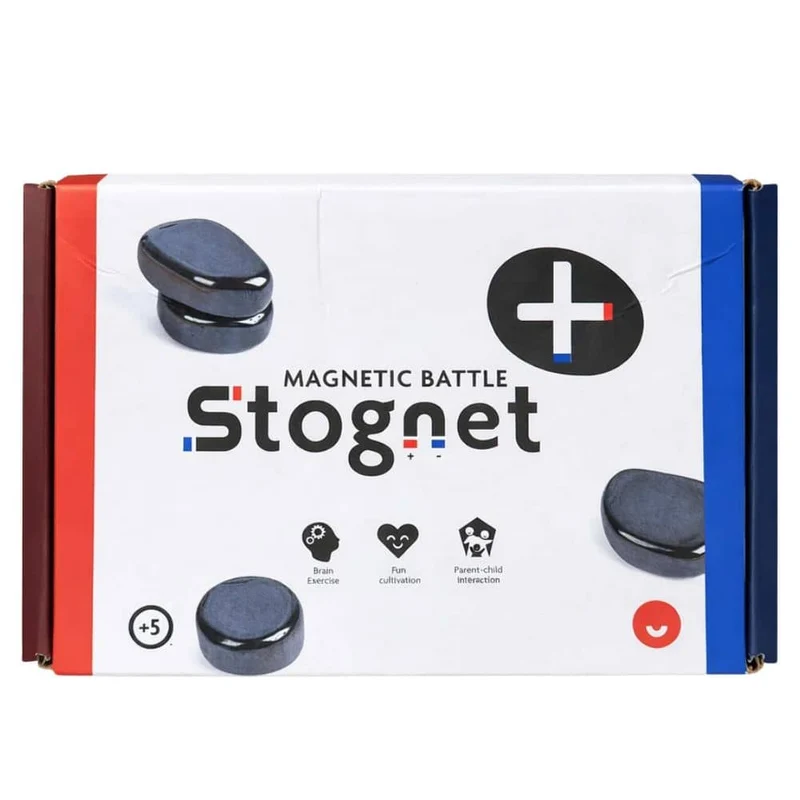 Geschicklichkeitsspiel mit magnetischen Steinen Stognet+