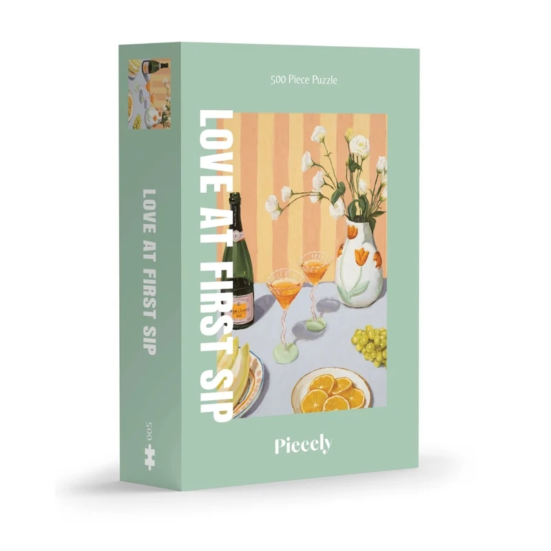 Puzzle 500 Teile | Love at First Sip