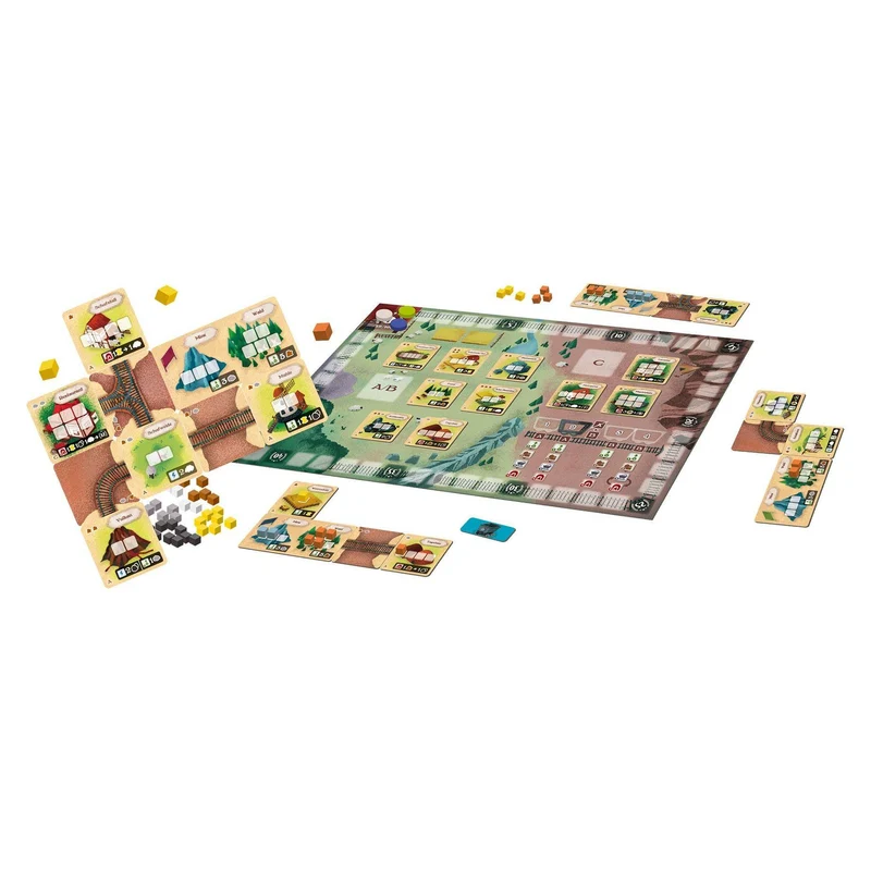 Minecart Town, deutsch