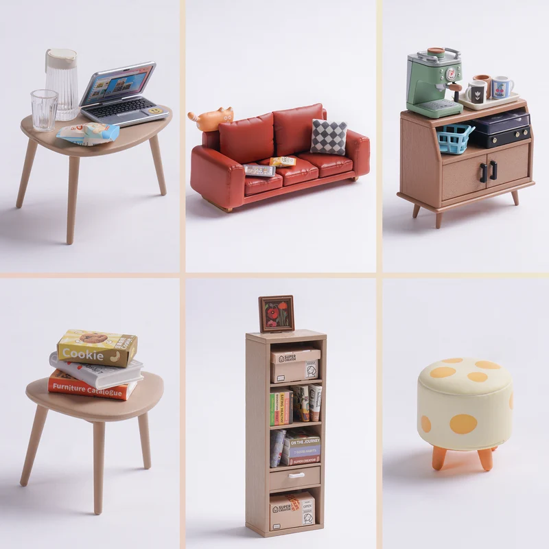 Robotime Cosy Living Lounge DW007