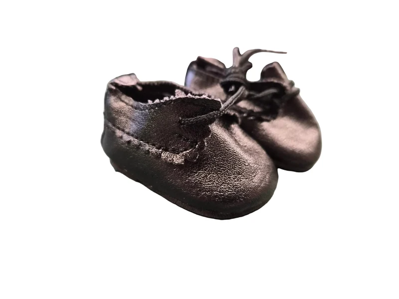 Puppen Schuhe Schwarz 5.5 cm – Kunstleder