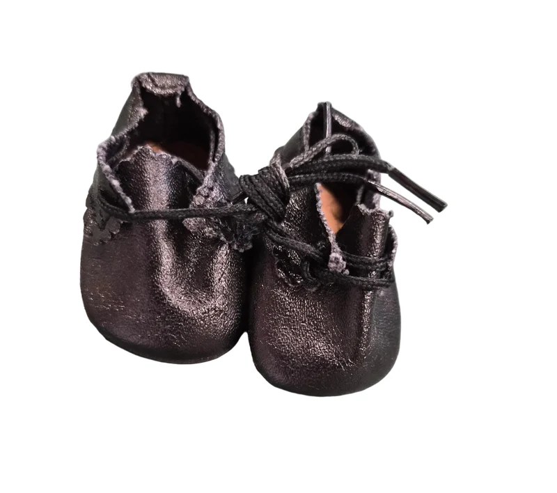 Puppen Schuhe Schwarz 5.5 cm – Kunstleder