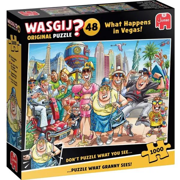 Wasgij Original #48 - What Happens in Vegas?