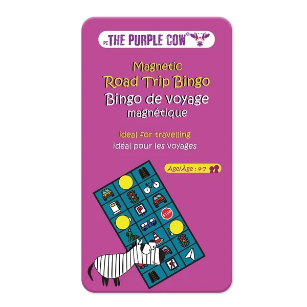 Magnetic Travel Tin - Road Trip Bingo
