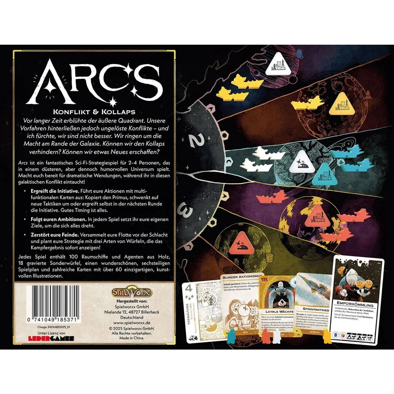 Arcs, deutsch